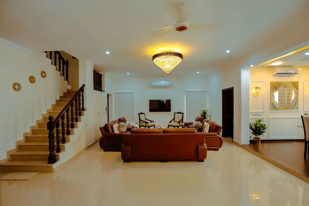 4 BHK luxury villa in Porvorim, Goa with large bedrooms and garden