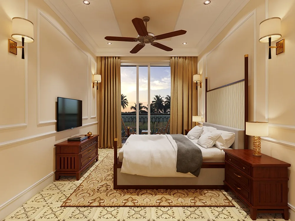 Fully Furnished 2 BHK Apartment in Candolim