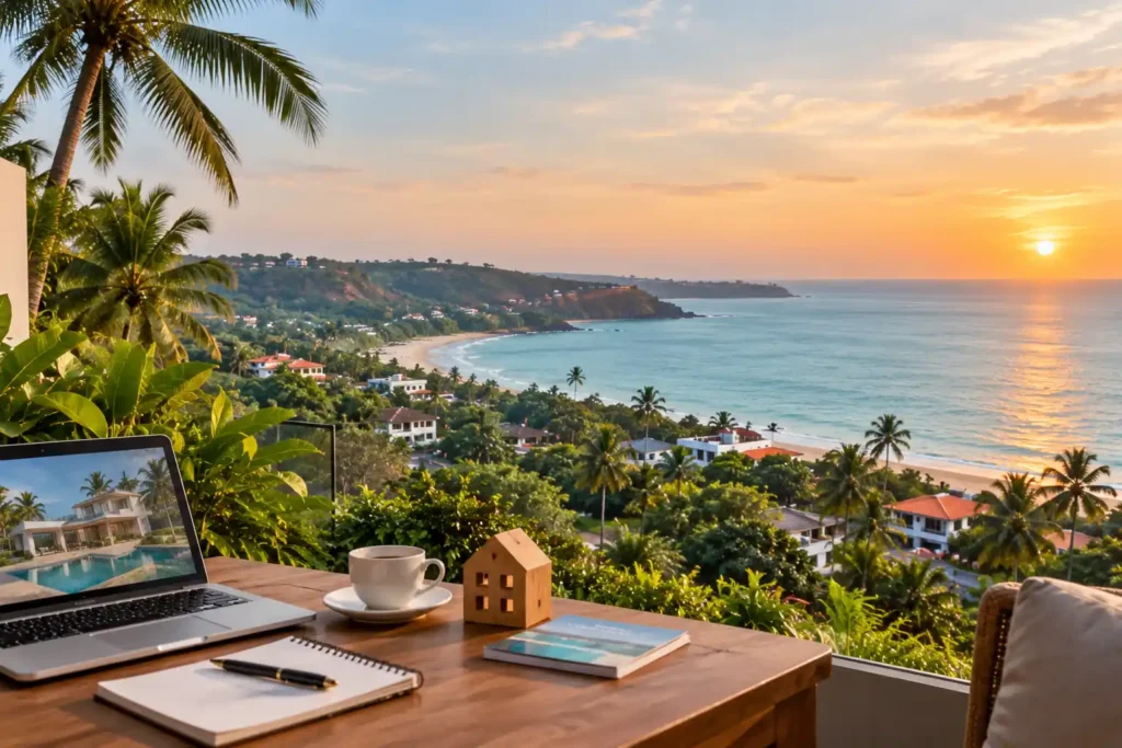 Scenic land plot in Goa showing investment in Goa opportunities for 2026