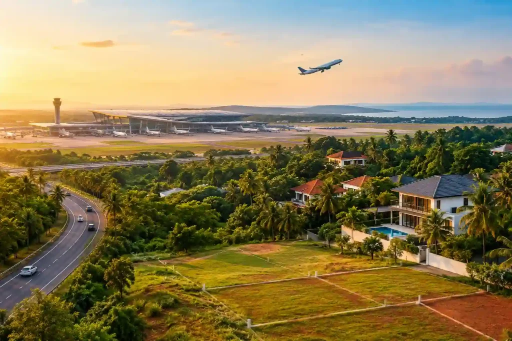 Residential plot for sale near Mopa Airport in North Goa, Goa real estate hotspot