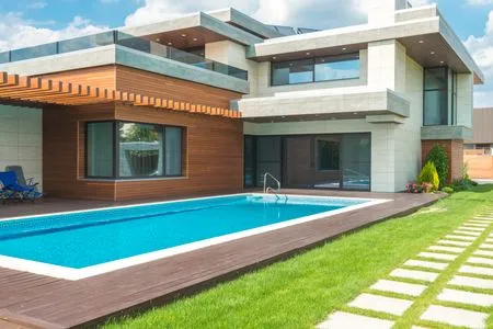 Under-construction 4 BHK gated villa in Vagator, Goa with swimming pool and clubhouse