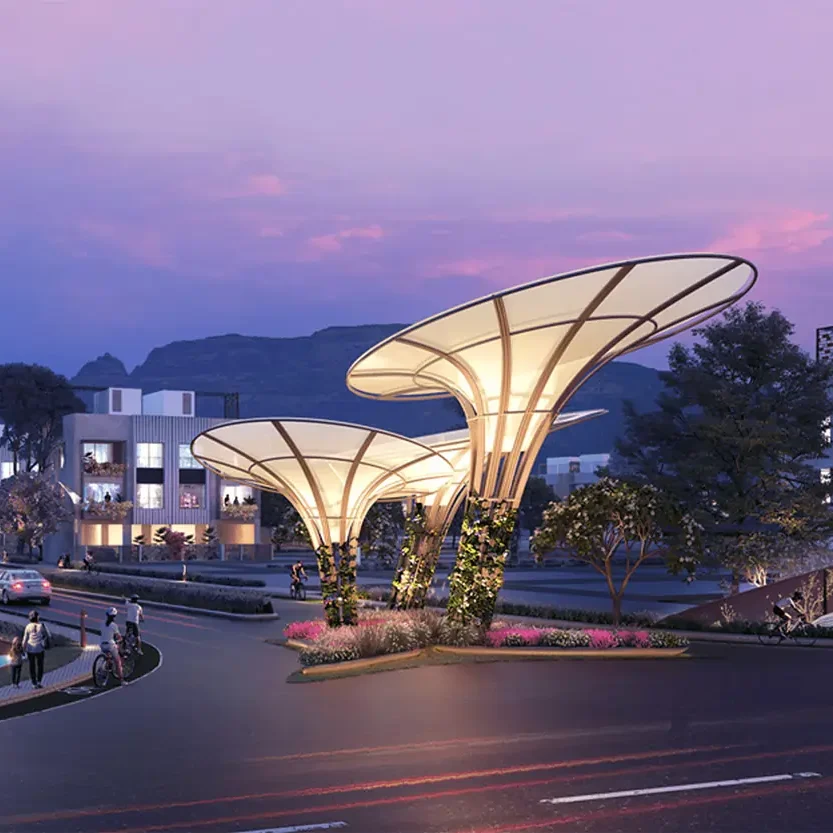 Golf-themed residential township at Yugen Golf City Mopa